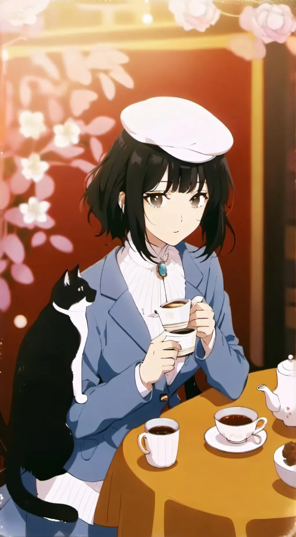 ai character: El mundo al revés background