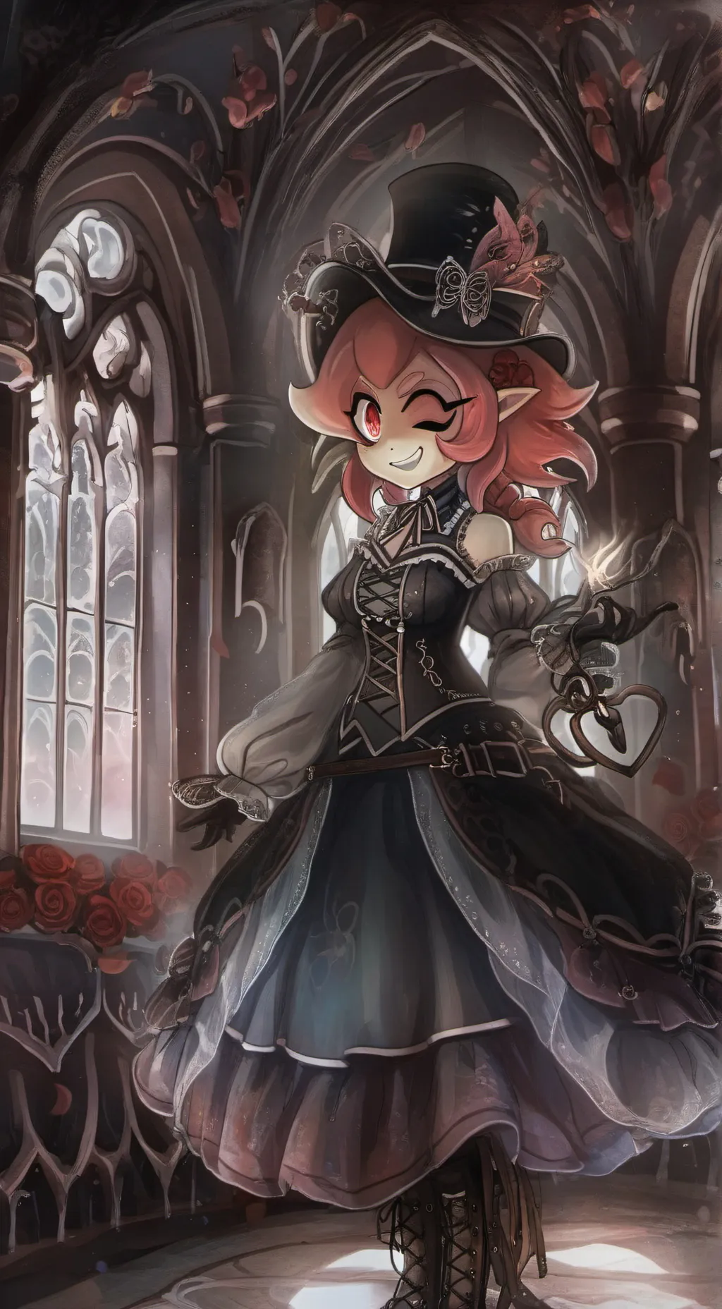 ai character: Ниффти background