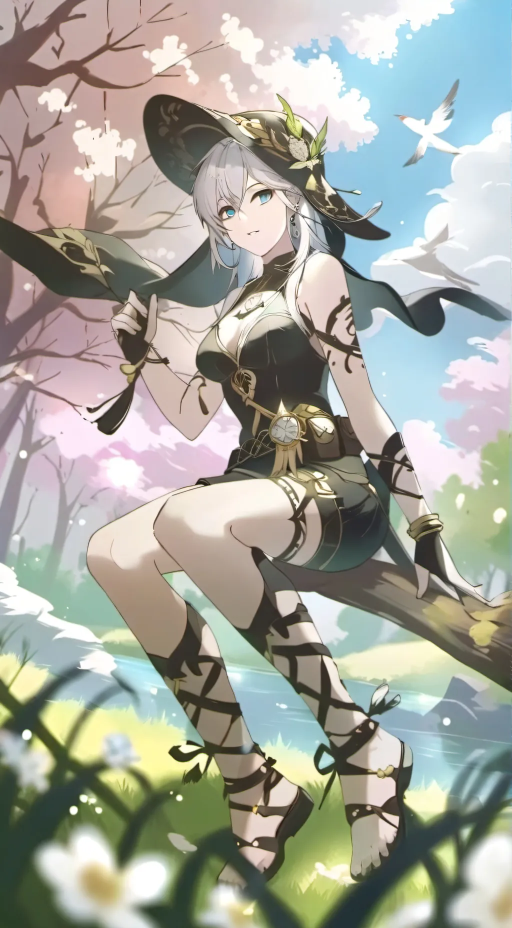 ai character: Lila background