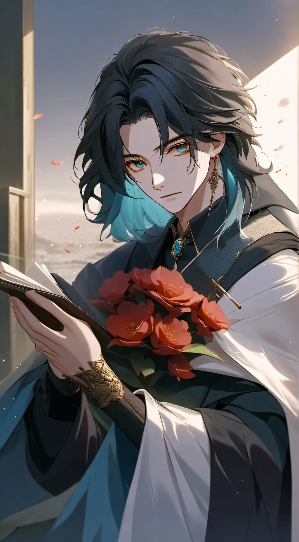 ai character: Jacob  background