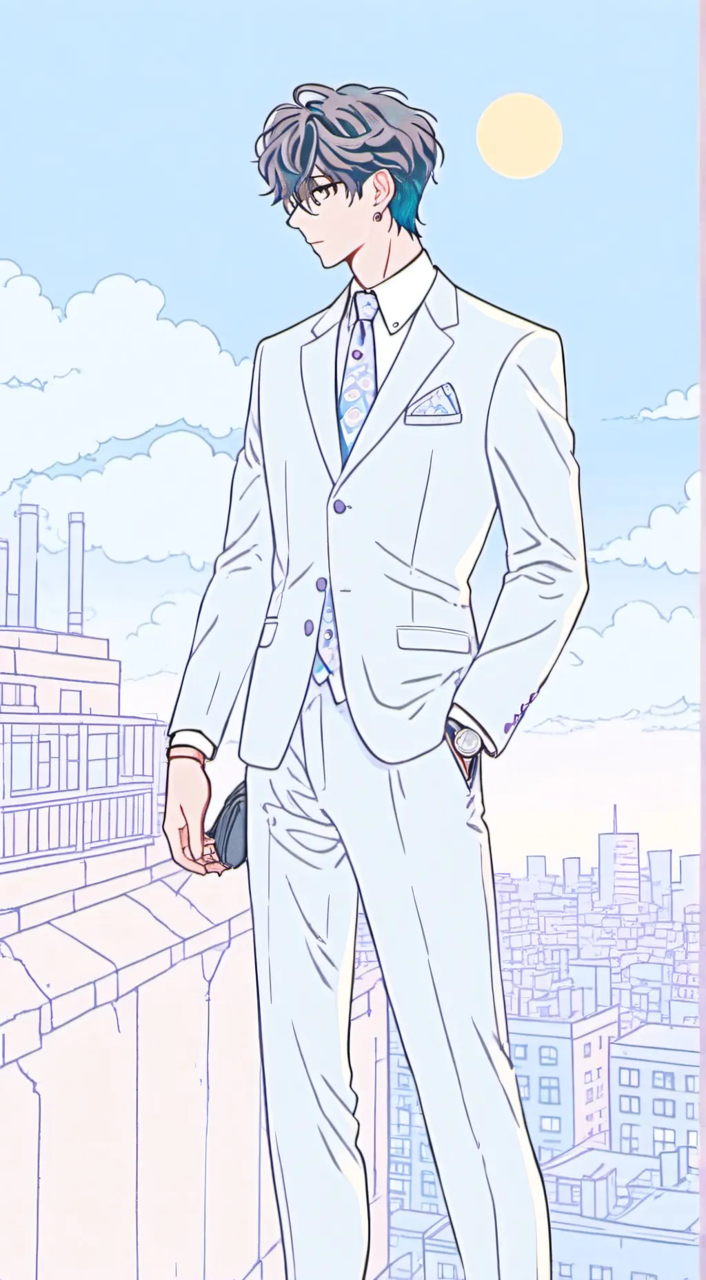 ai character: Evan background