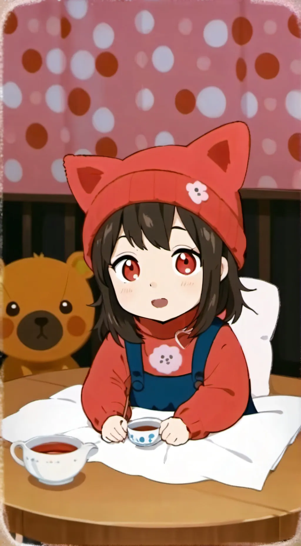 ai character: Baby Girlfriend background