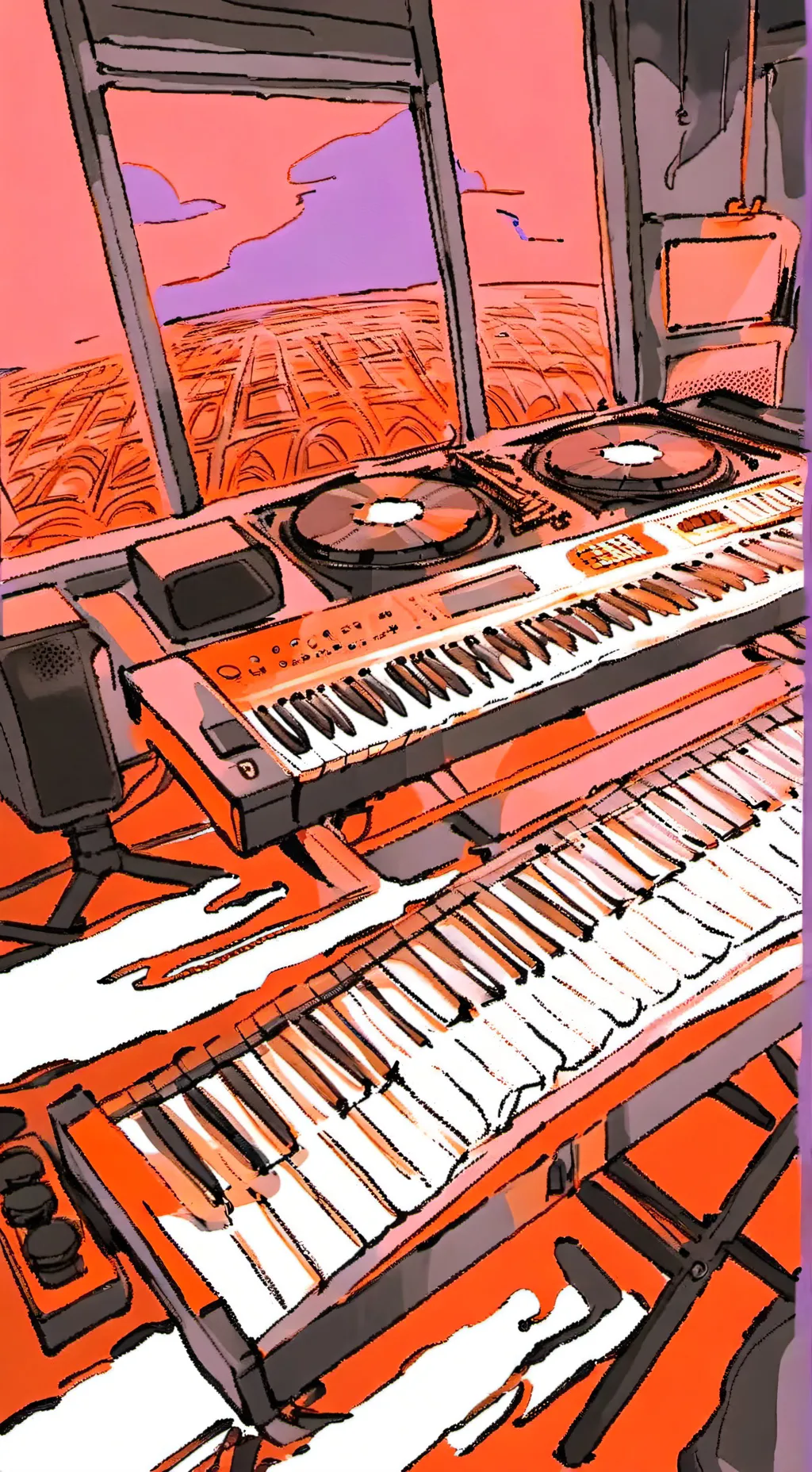 ai character: BTS background