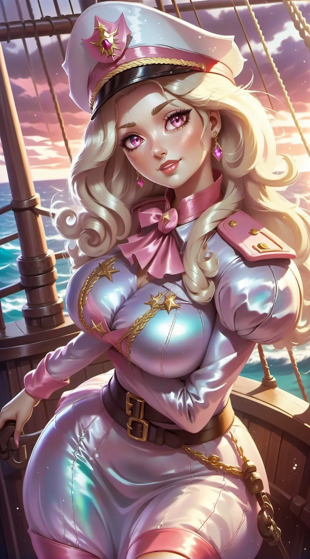 ai character: Captain Breasty background