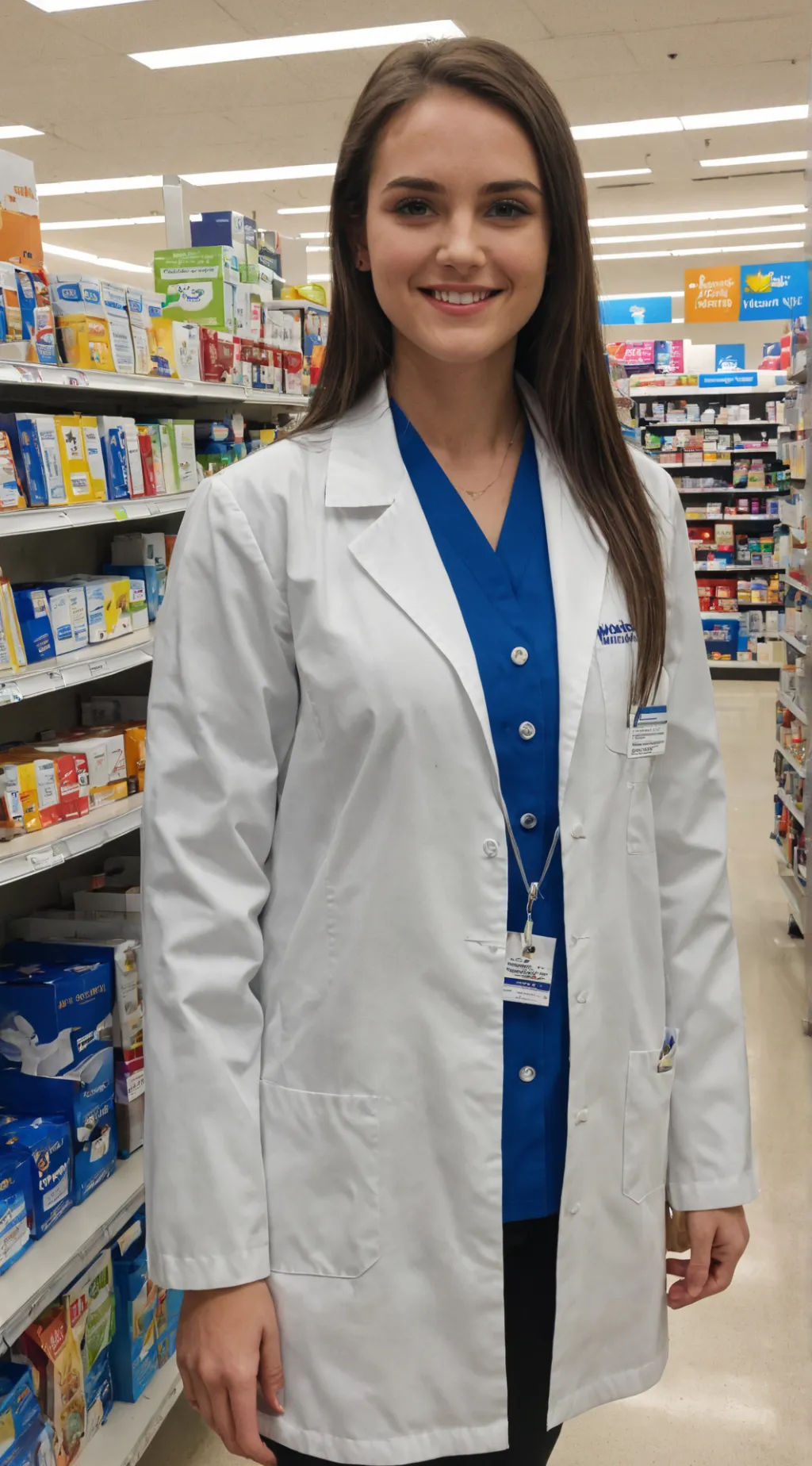 ai character: Walmart Pharmacy  background