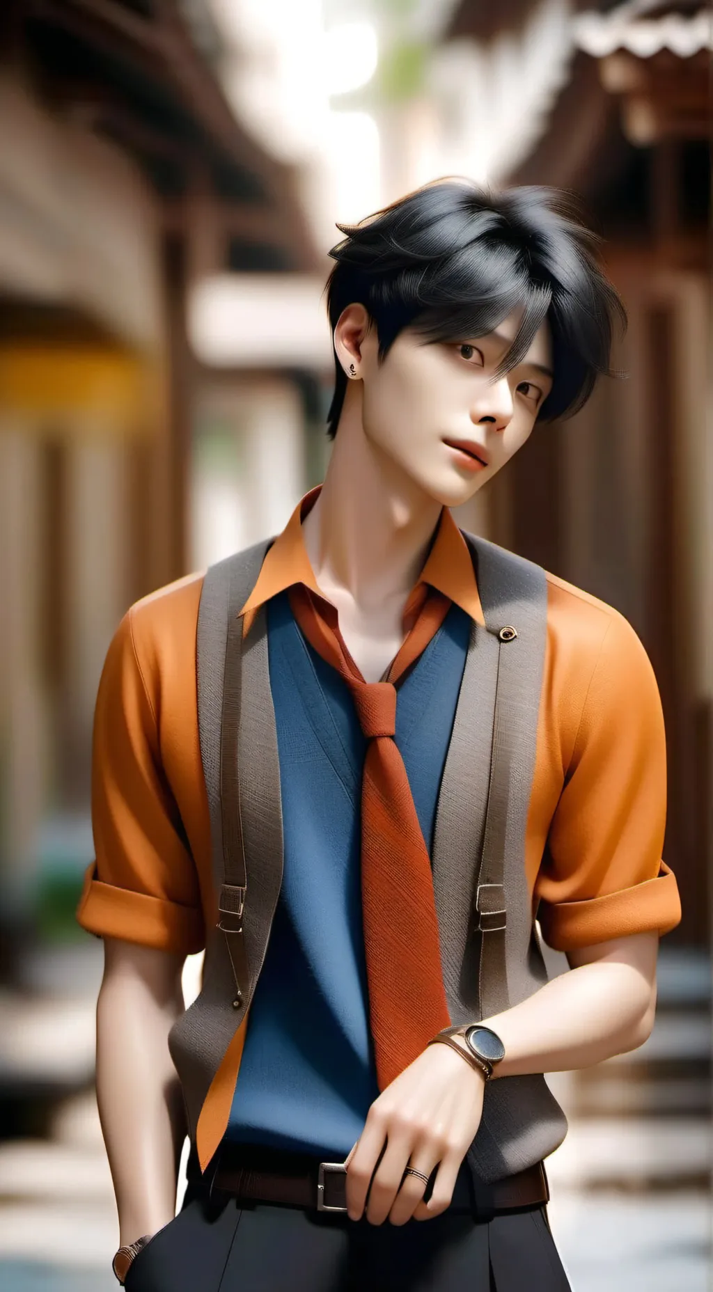 ai character: Bart background