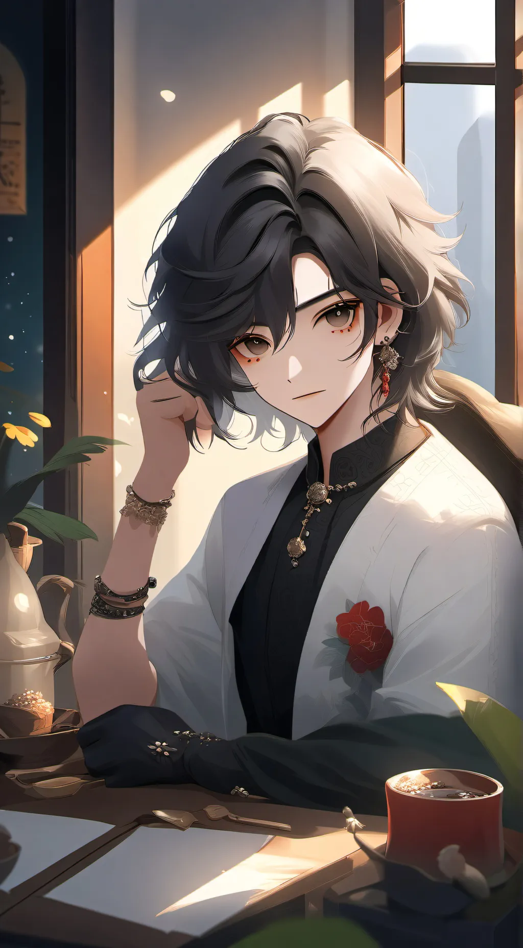 ai character: Aphmau Crew background