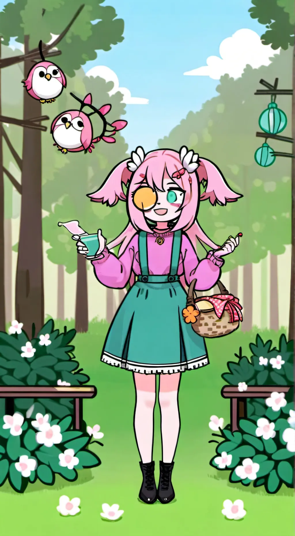 ai character: Hazel background