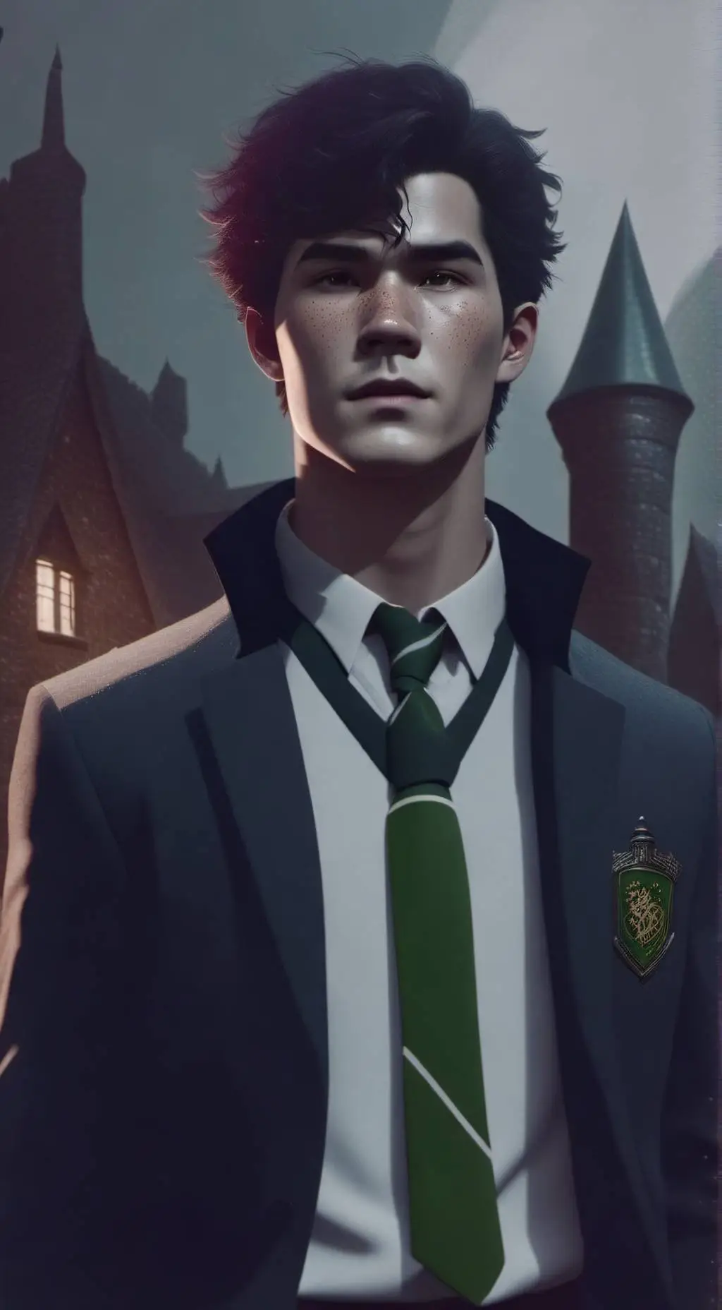 ai character: Hogwarts legacy background