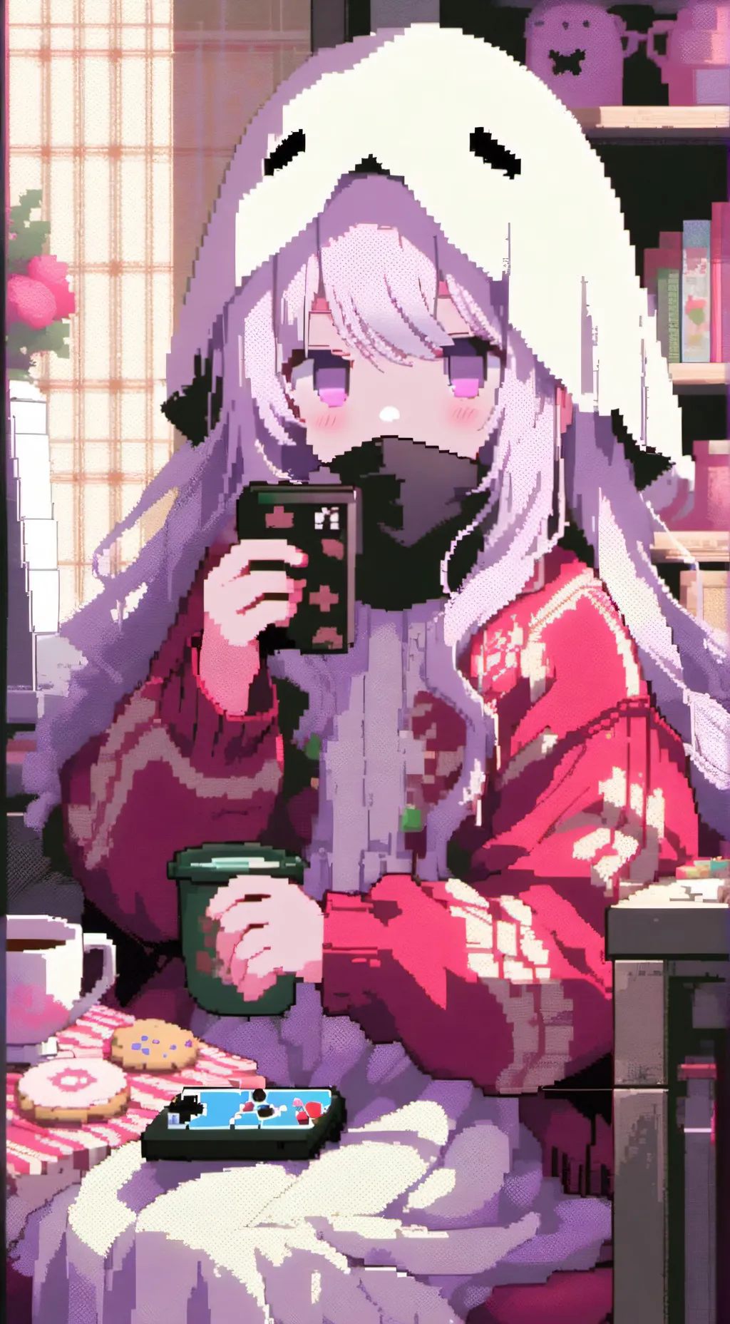 ai character:  you're girlfriend background