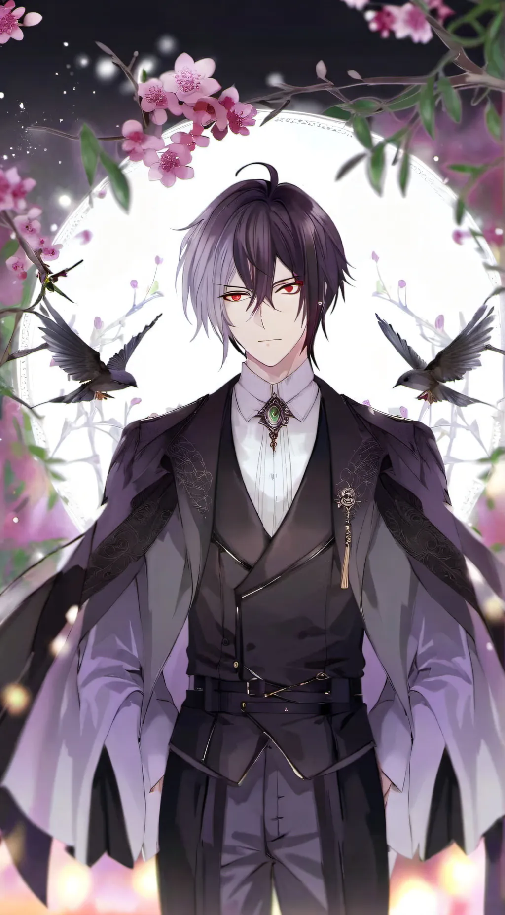 ai character: reiji sakamaki  background