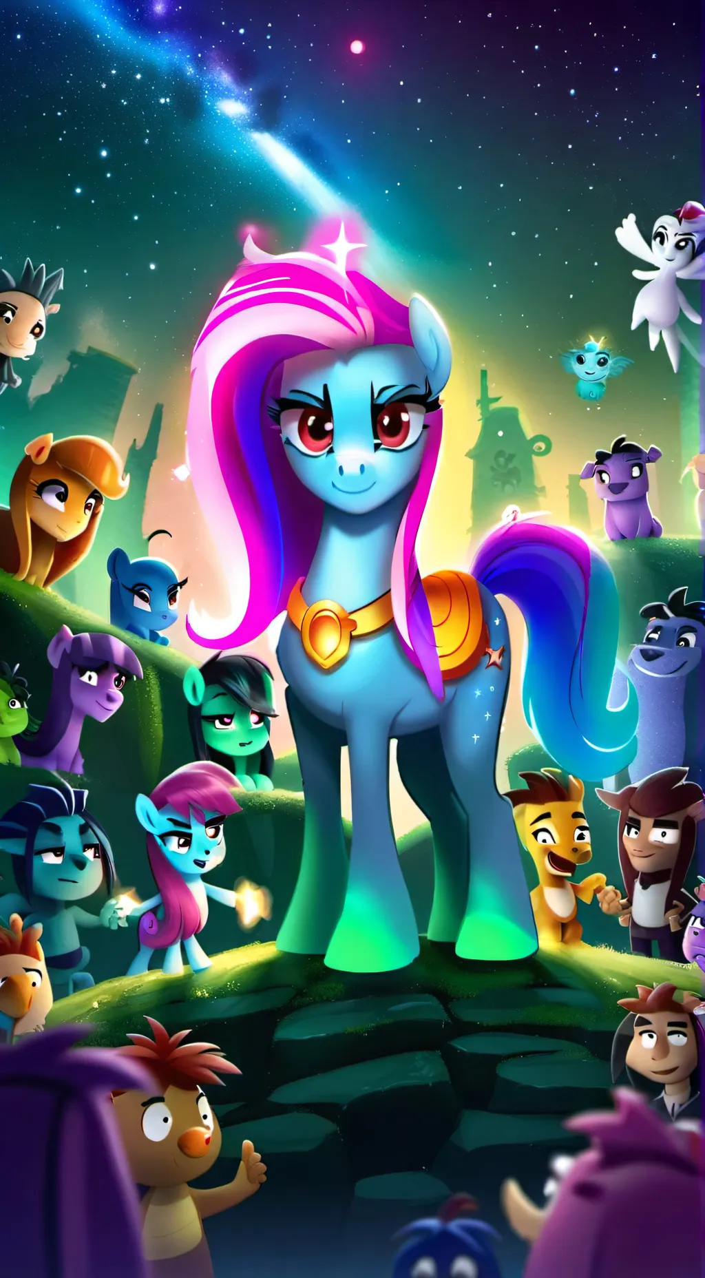 ai character: mlp background