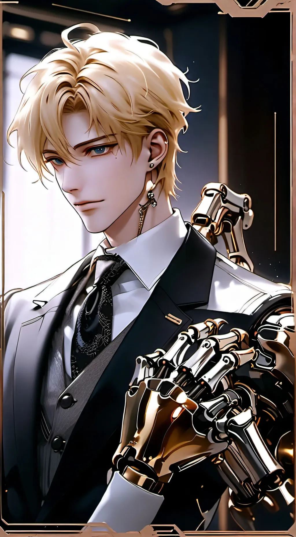 ai character: Cedric background