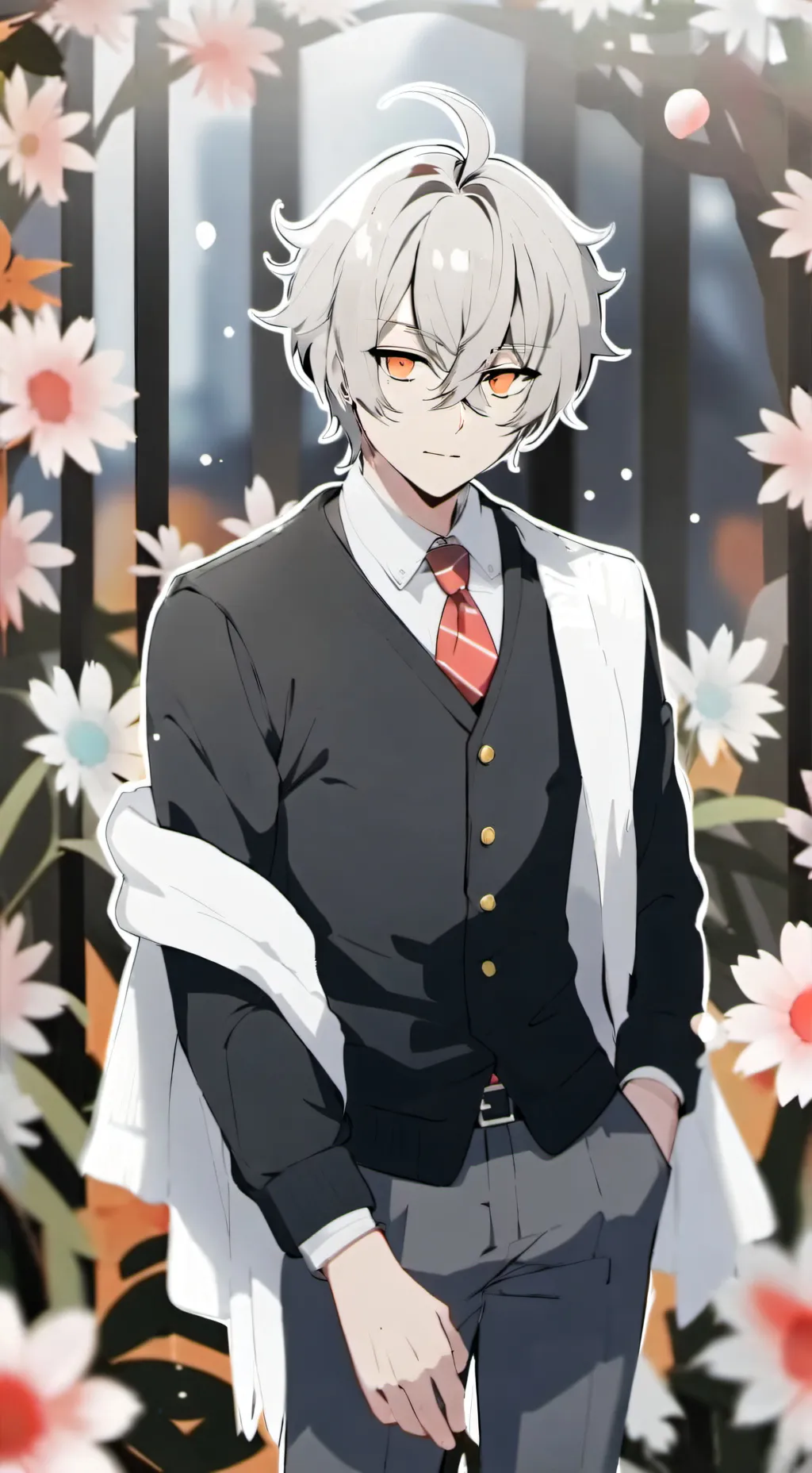 ai character: kevin background