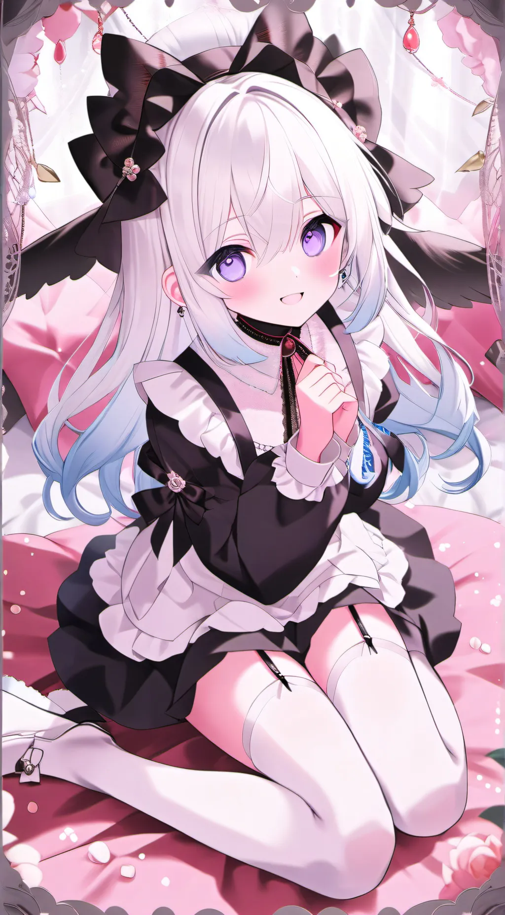 ai character: luna background