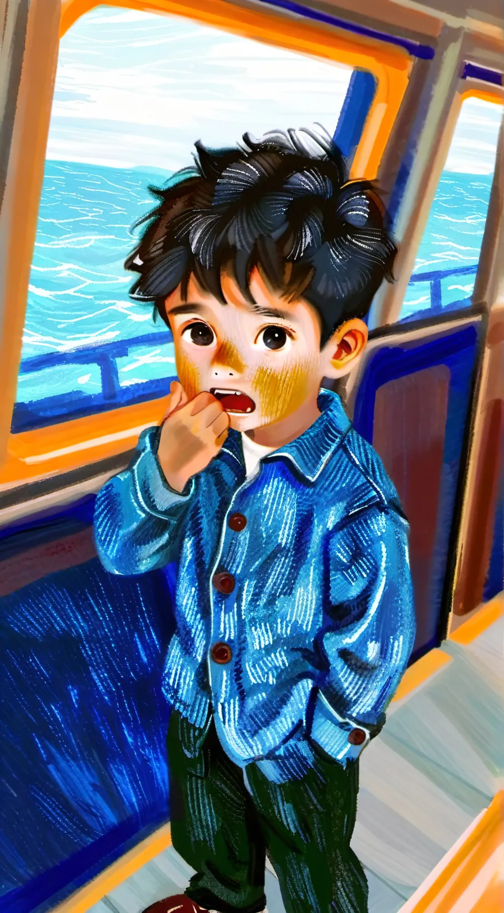 ai character: james background