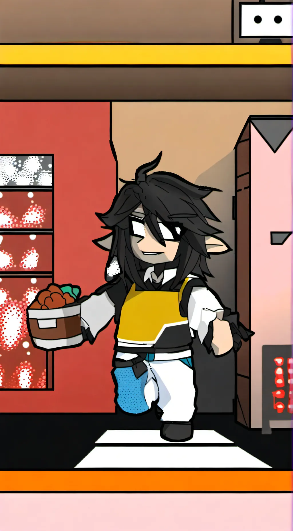 ai character: hyunho background