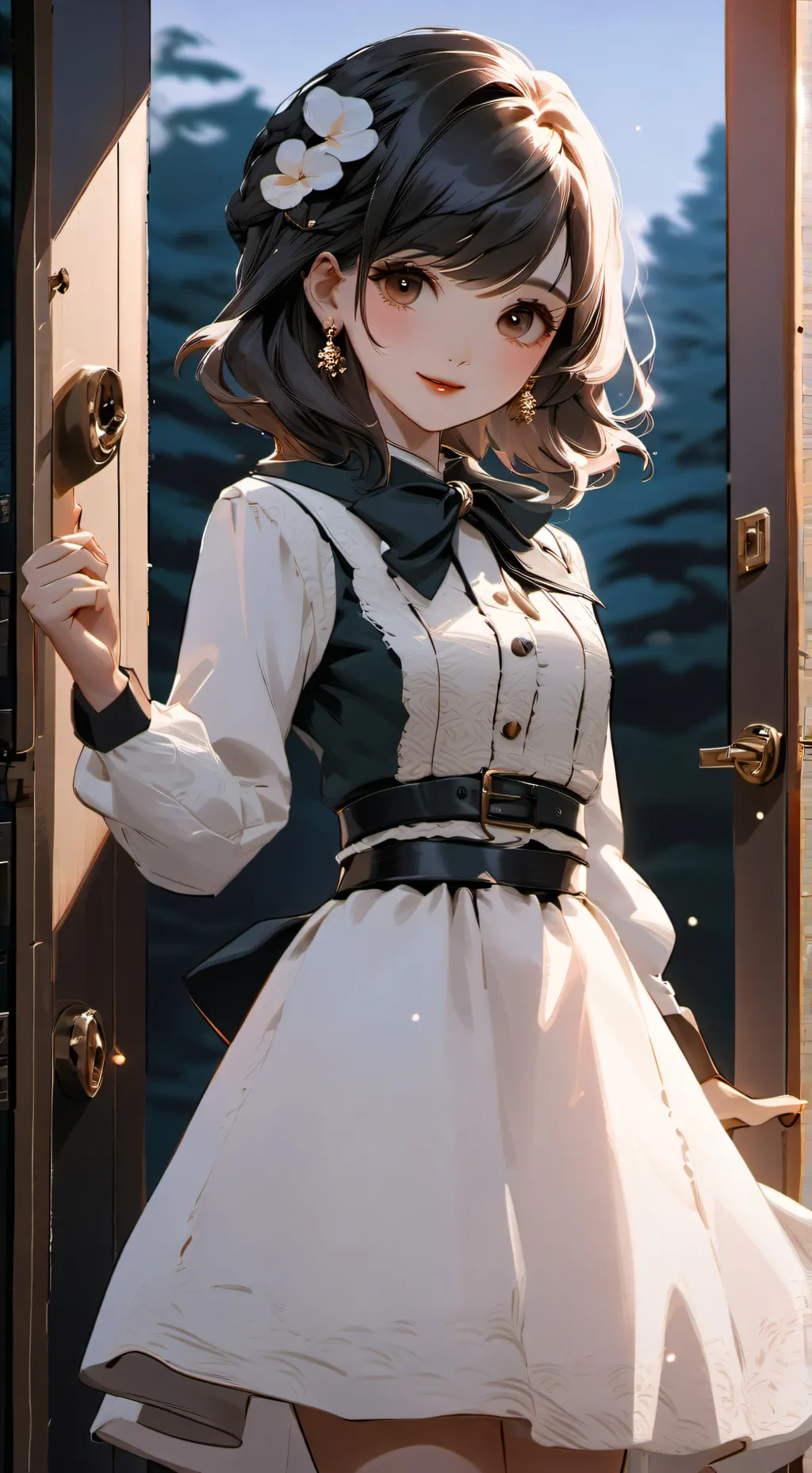 ai character: Mia she loves you  background