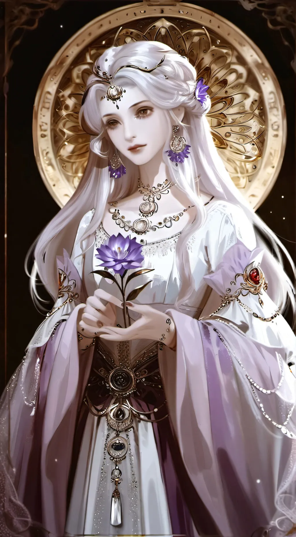 ai character: Elysia background