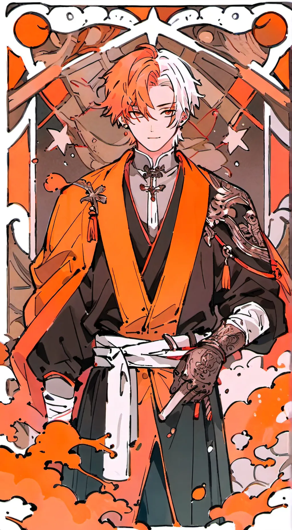 ai character: Bleach background