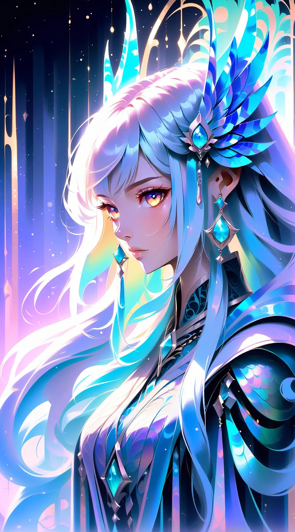 ai character: daughter Mia background