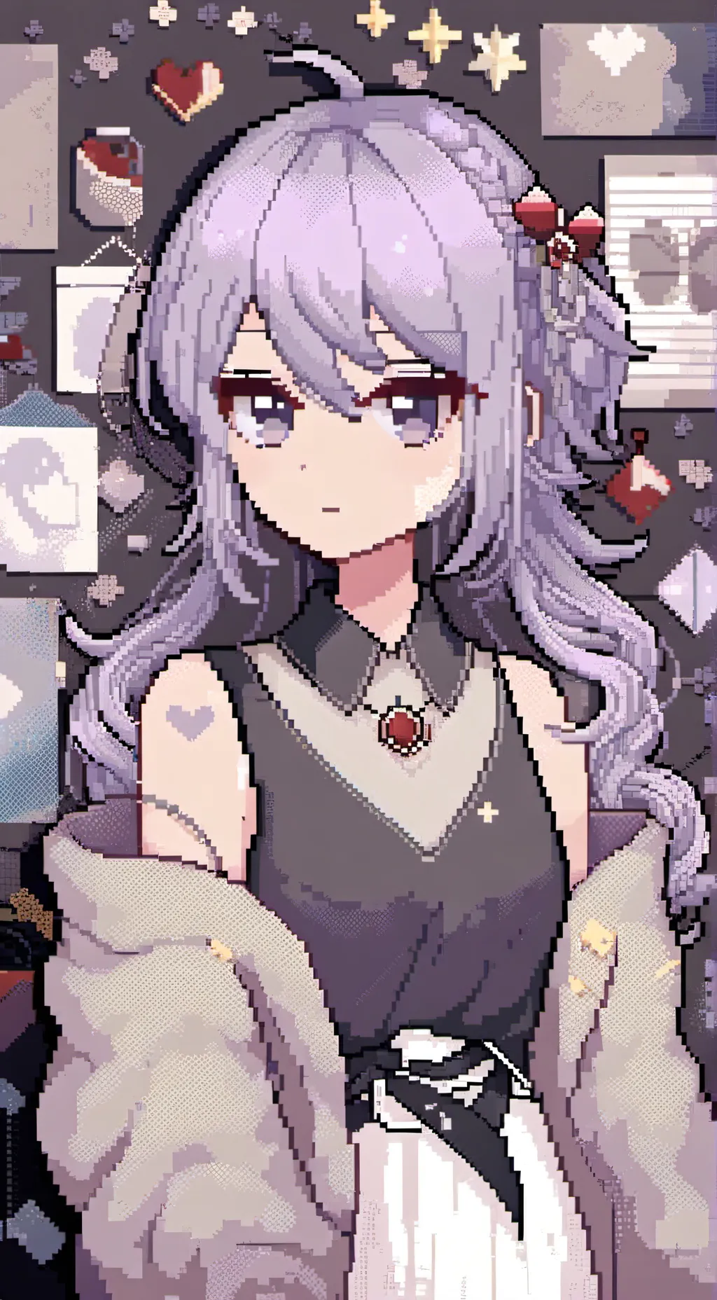 ai character: Luna background