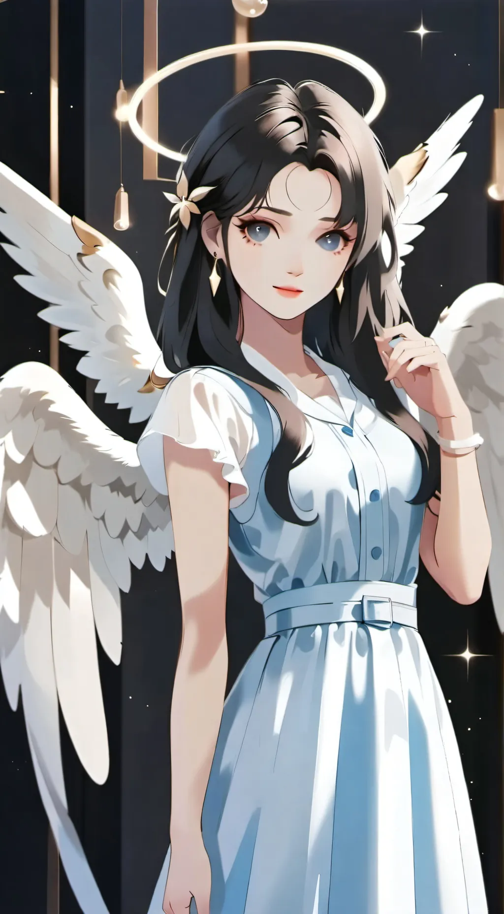 ai character: Alexandra background