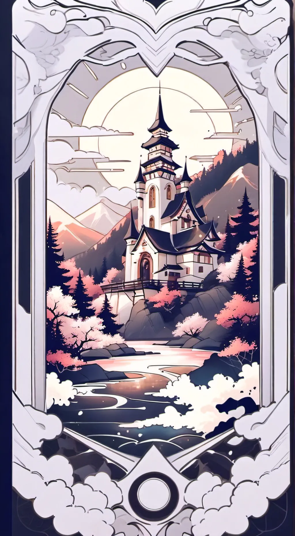 ai character: titan firewaterchi background