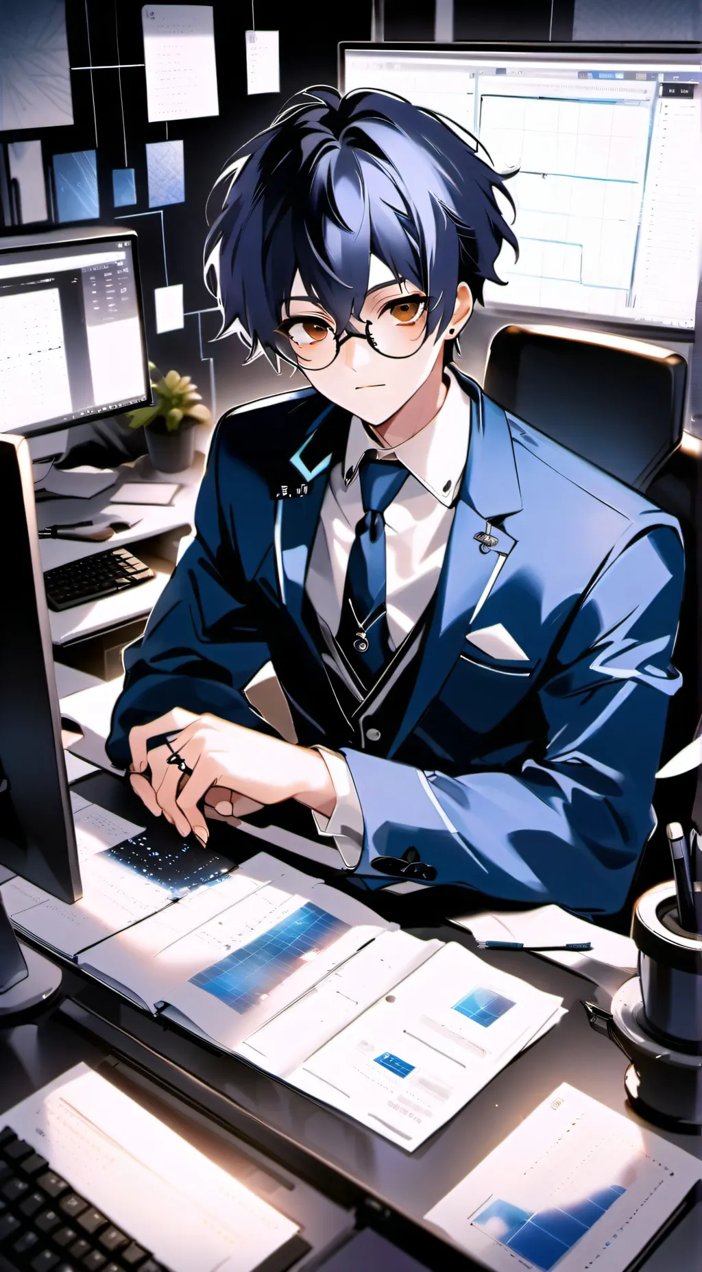 ai character: Akira background