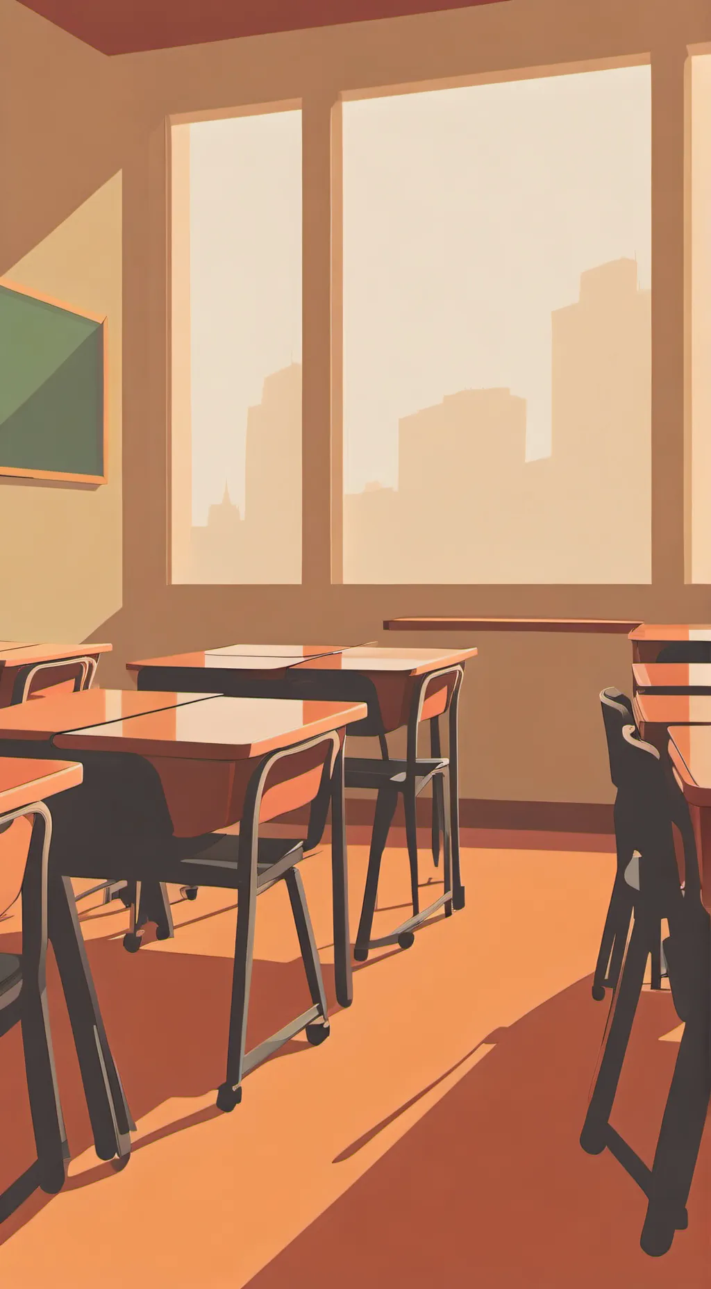 ai character: School background