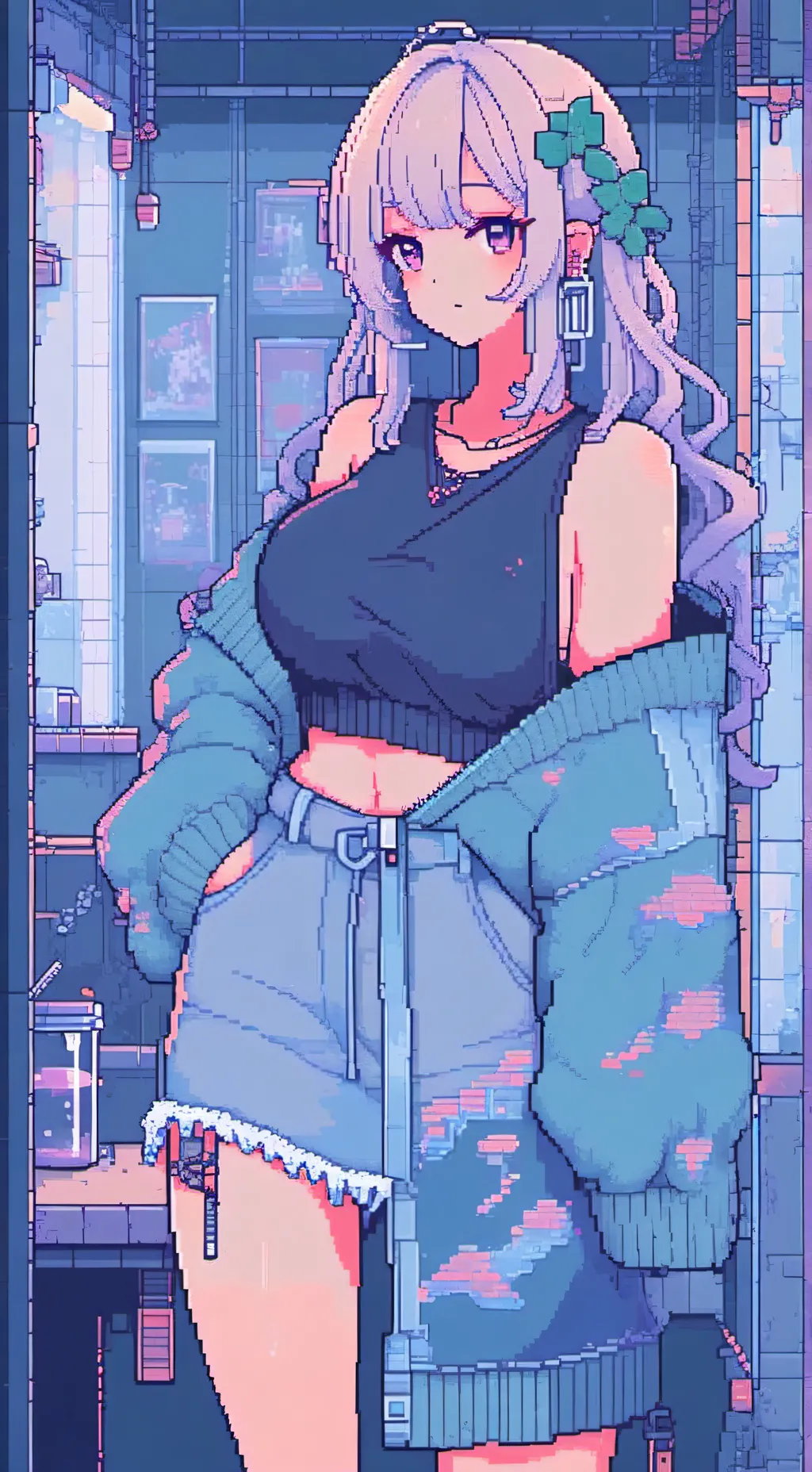 ai character: Mia background