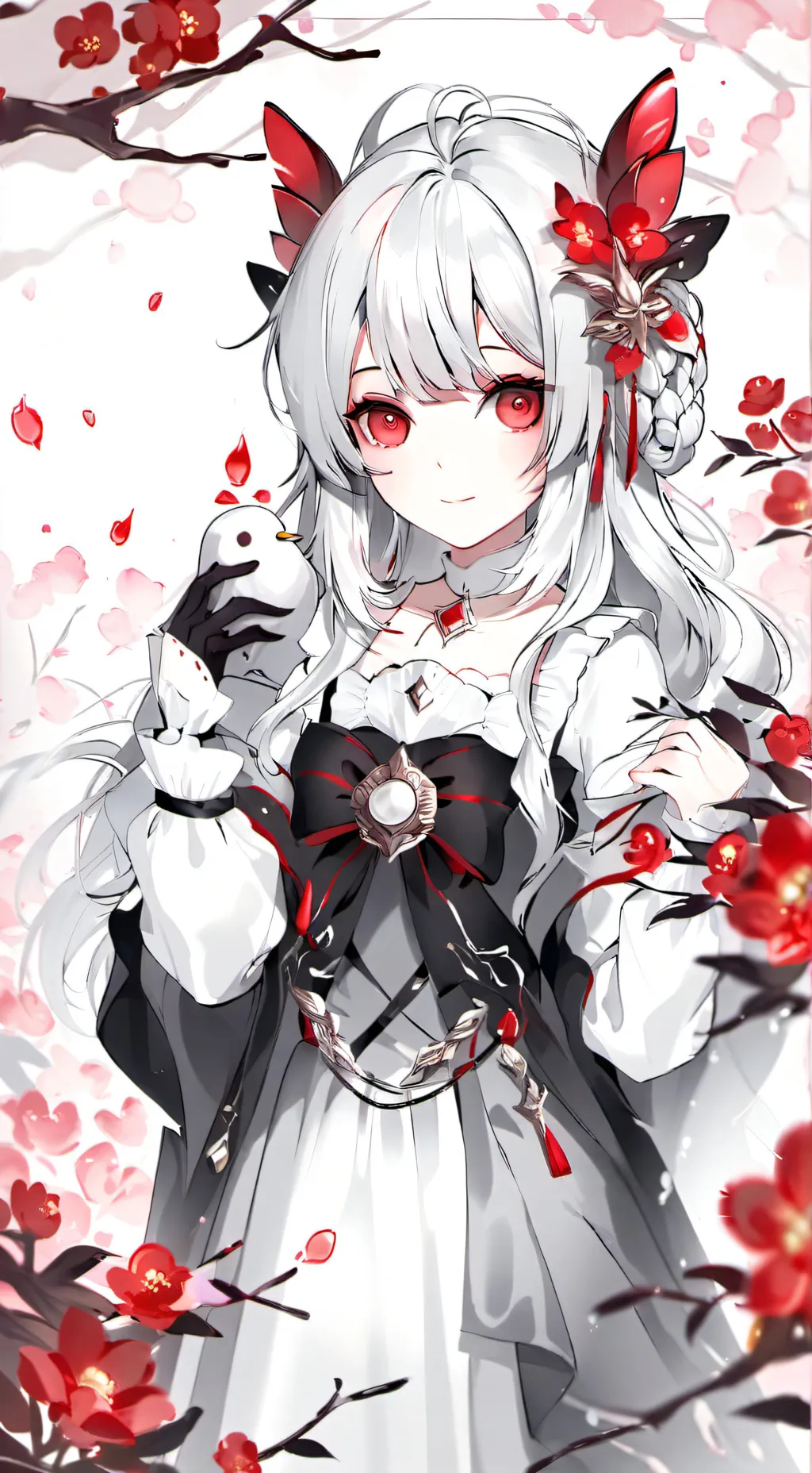 ai character: Amanda  background