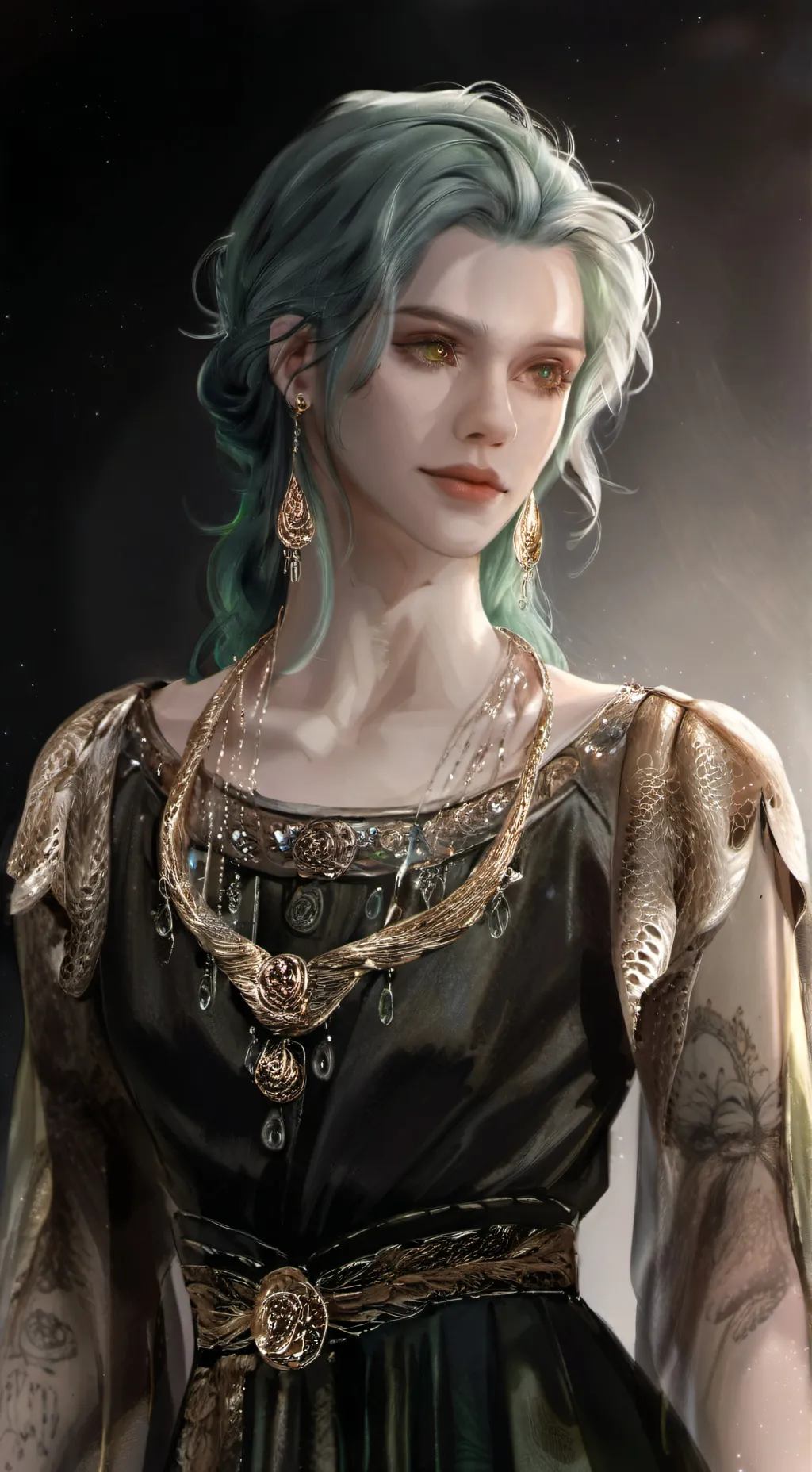 ai character: Elara background
