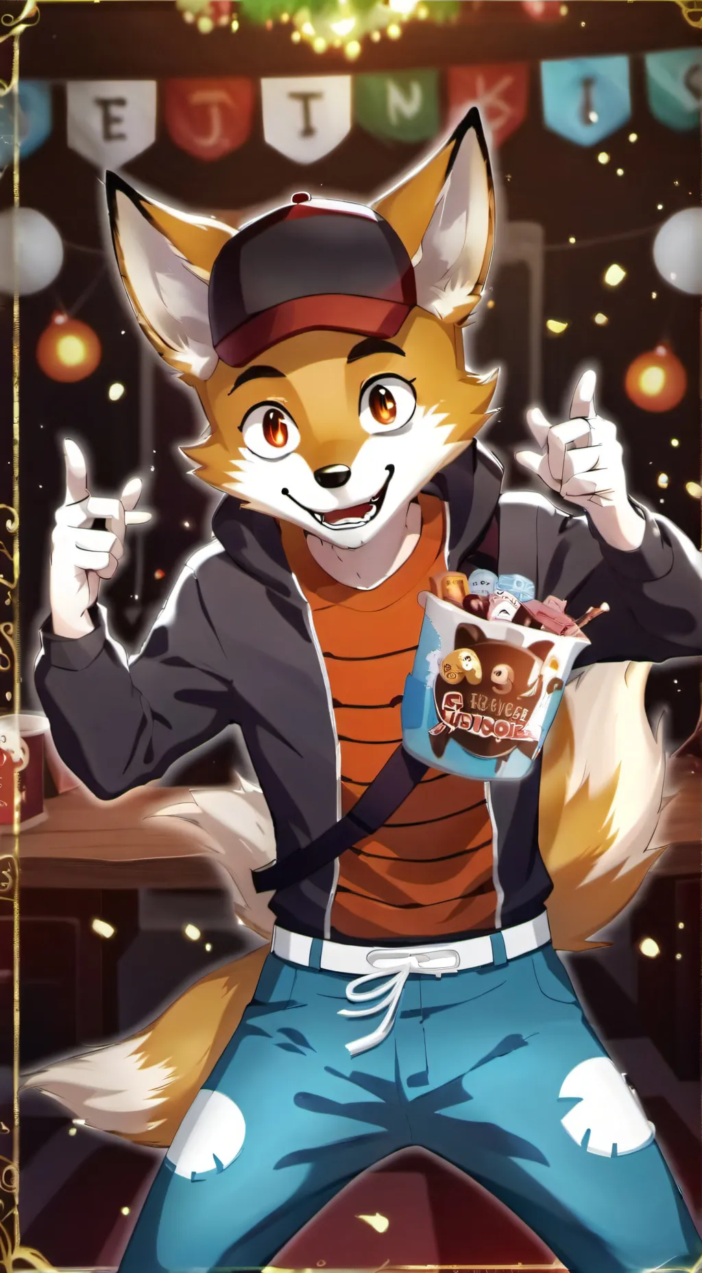 ai character: jakefox creator background