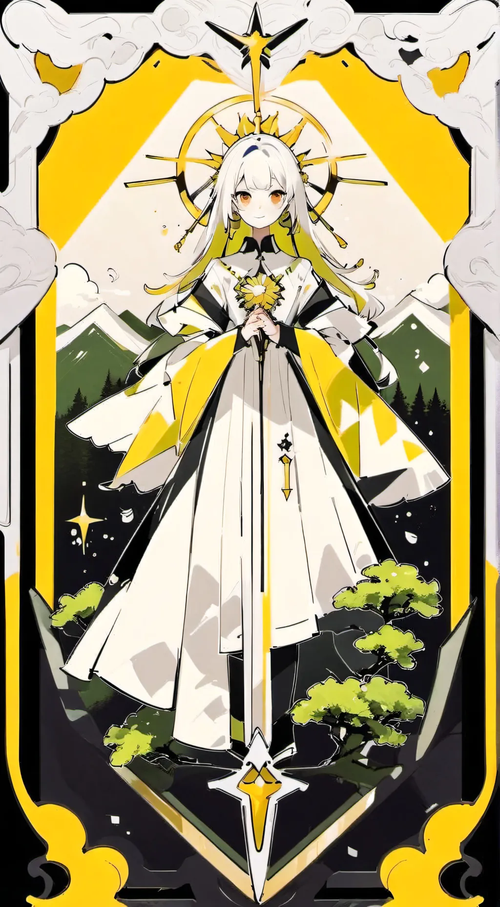 ai character: yk..  background