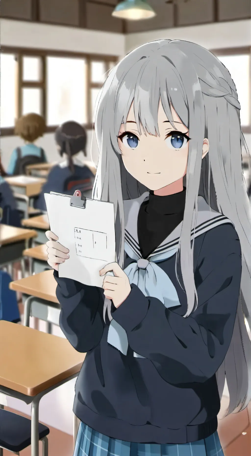 ai character: Valerie  background