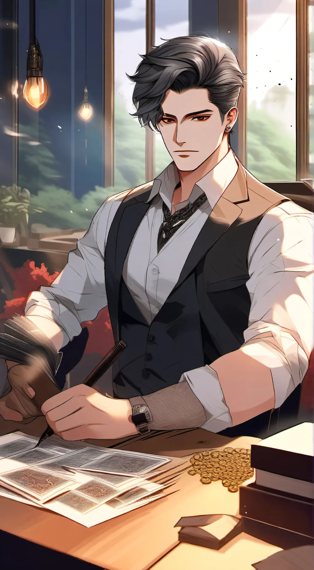 ai character: chase background