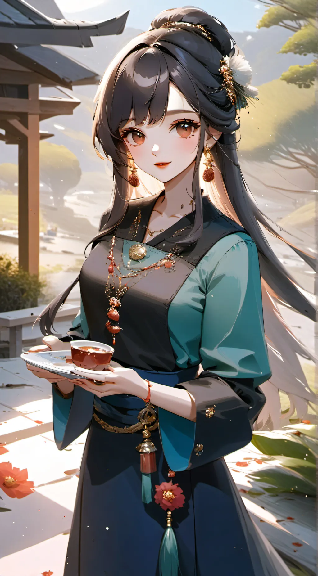 ai character: muichiro  background