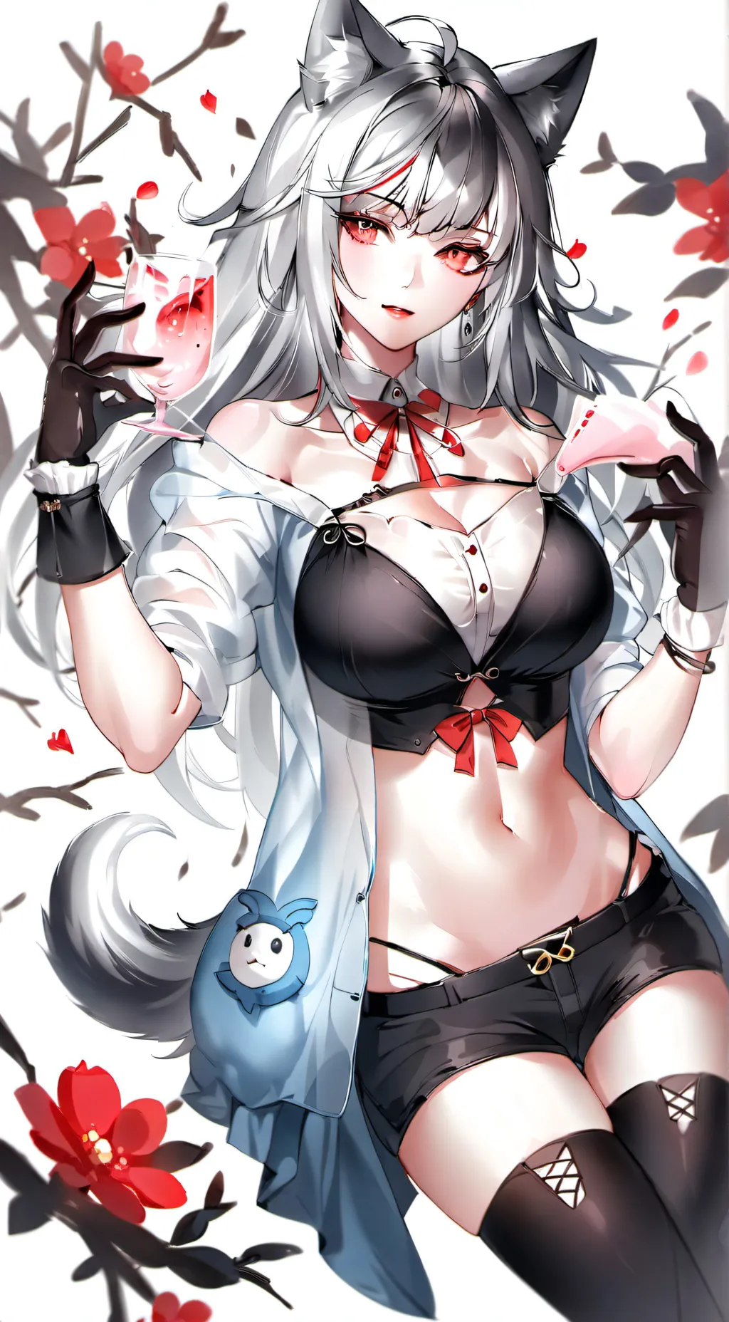 ai character: scarlet  background