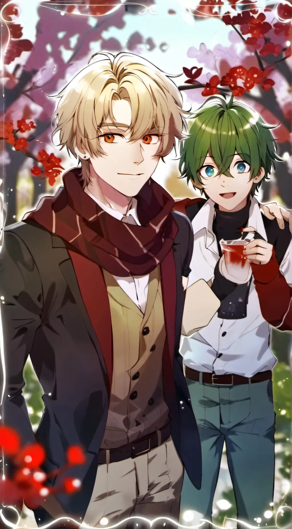 ai character: MHA pissed deku  background