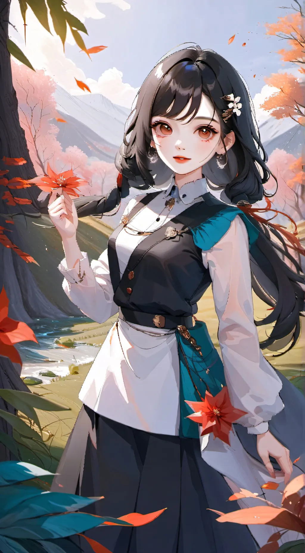 ai character: Lincon loud background