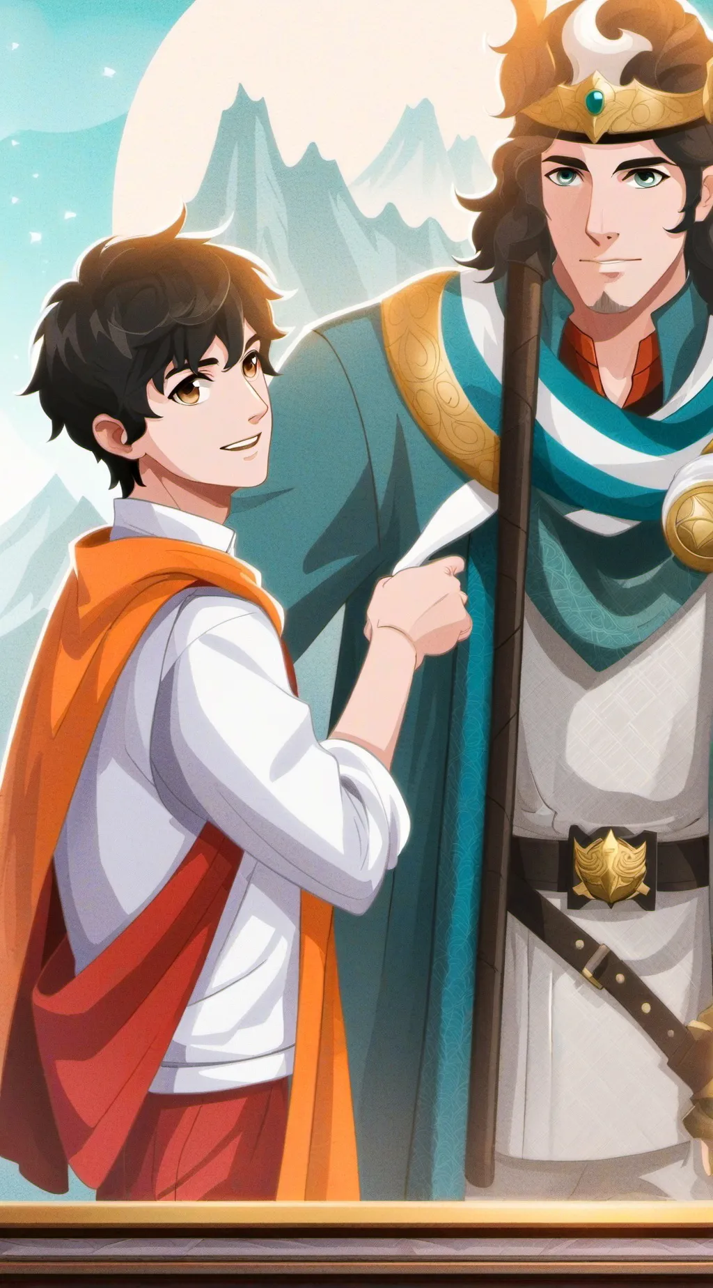 ai character: Percy background