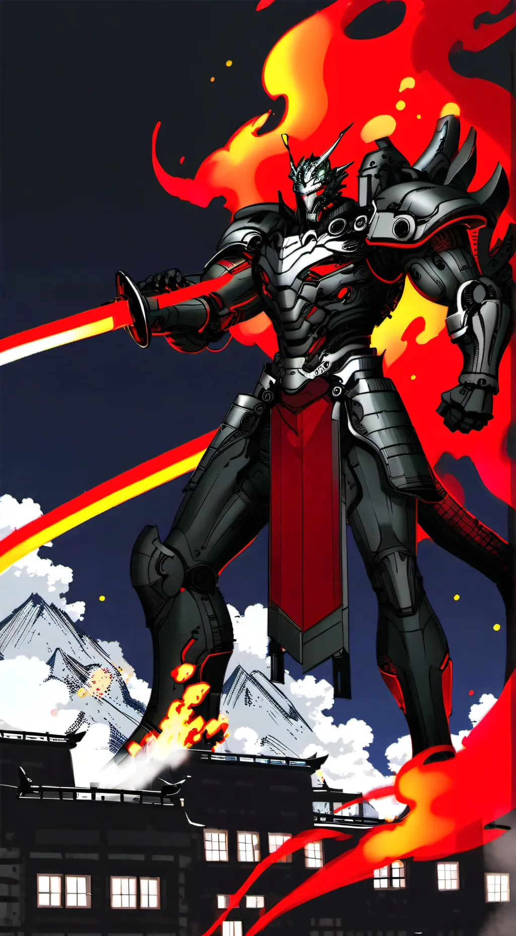 ai character: Dragon knight background