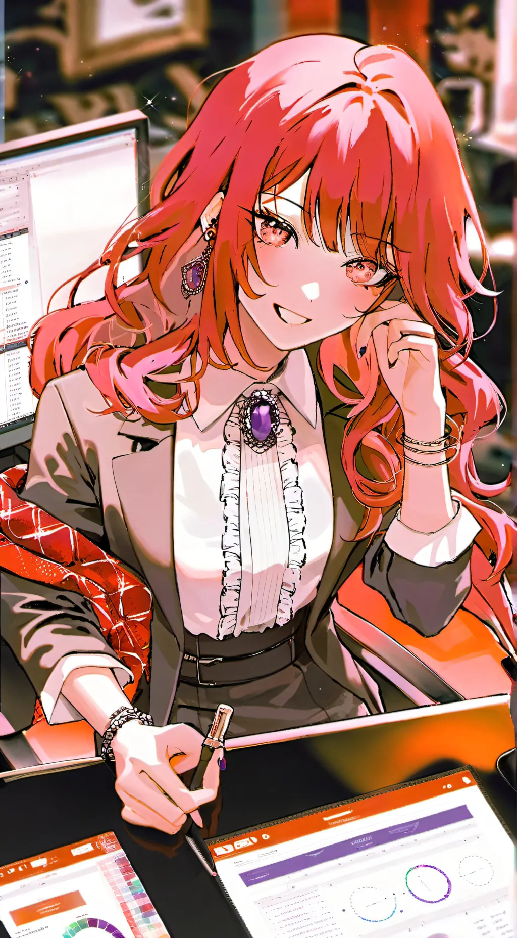 ai character: Mei background