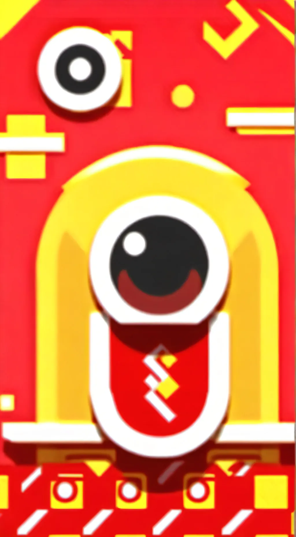 ai character: Red Ball 4 background