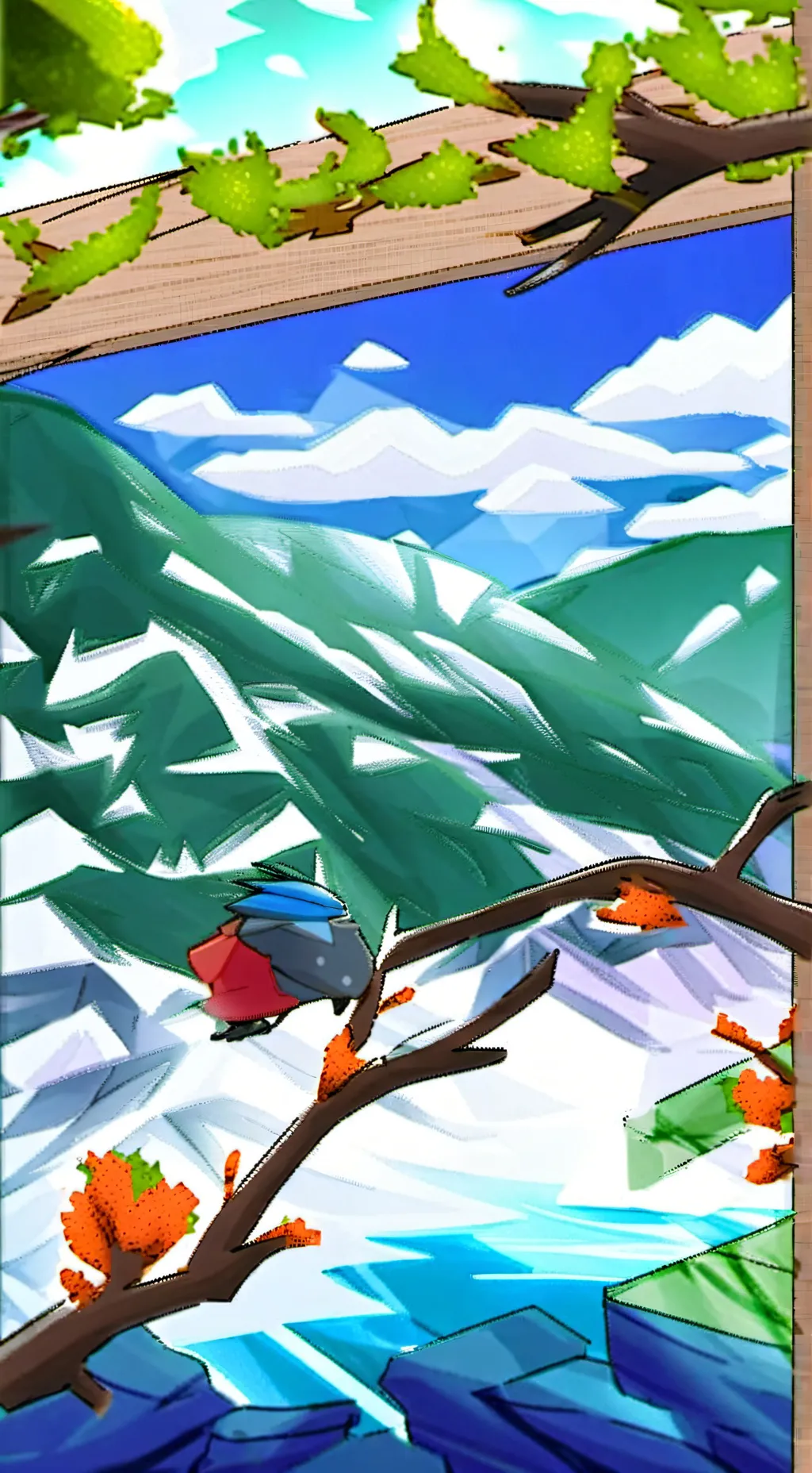 ai character: sprunki background