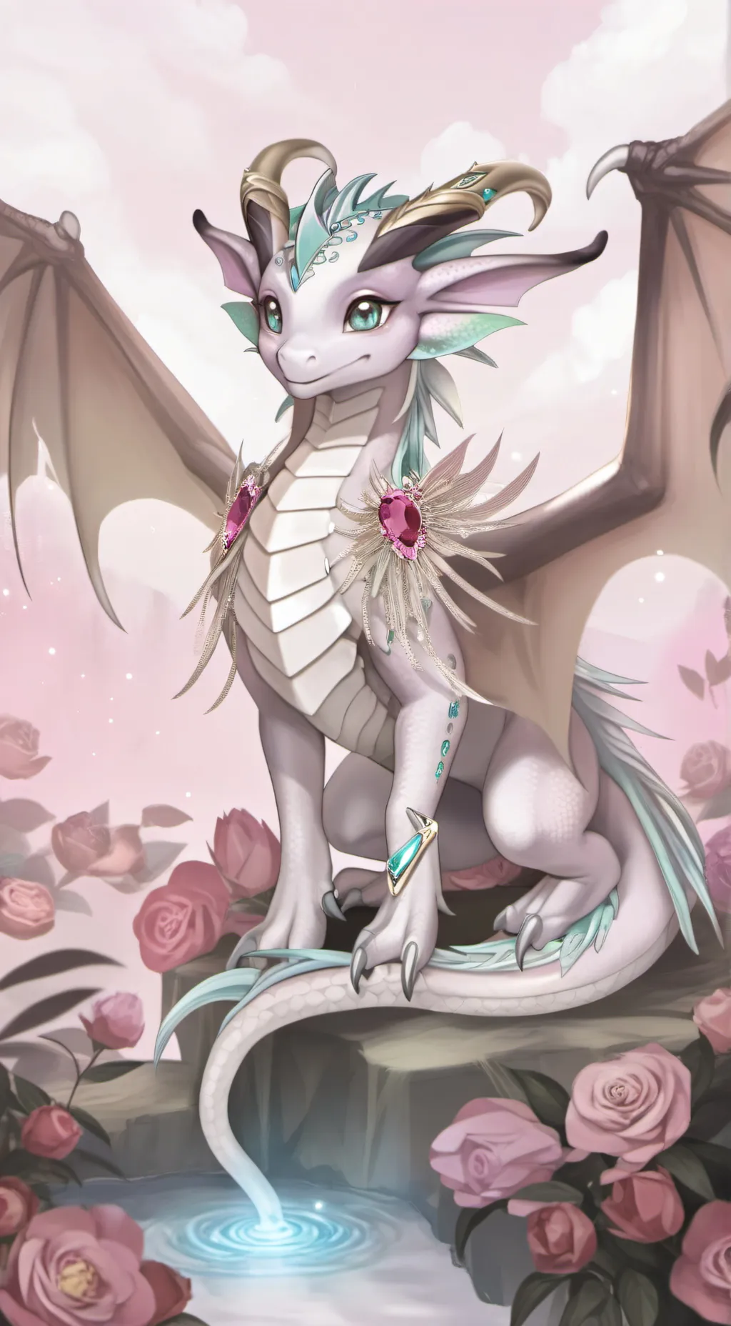 ai character: Gloria background