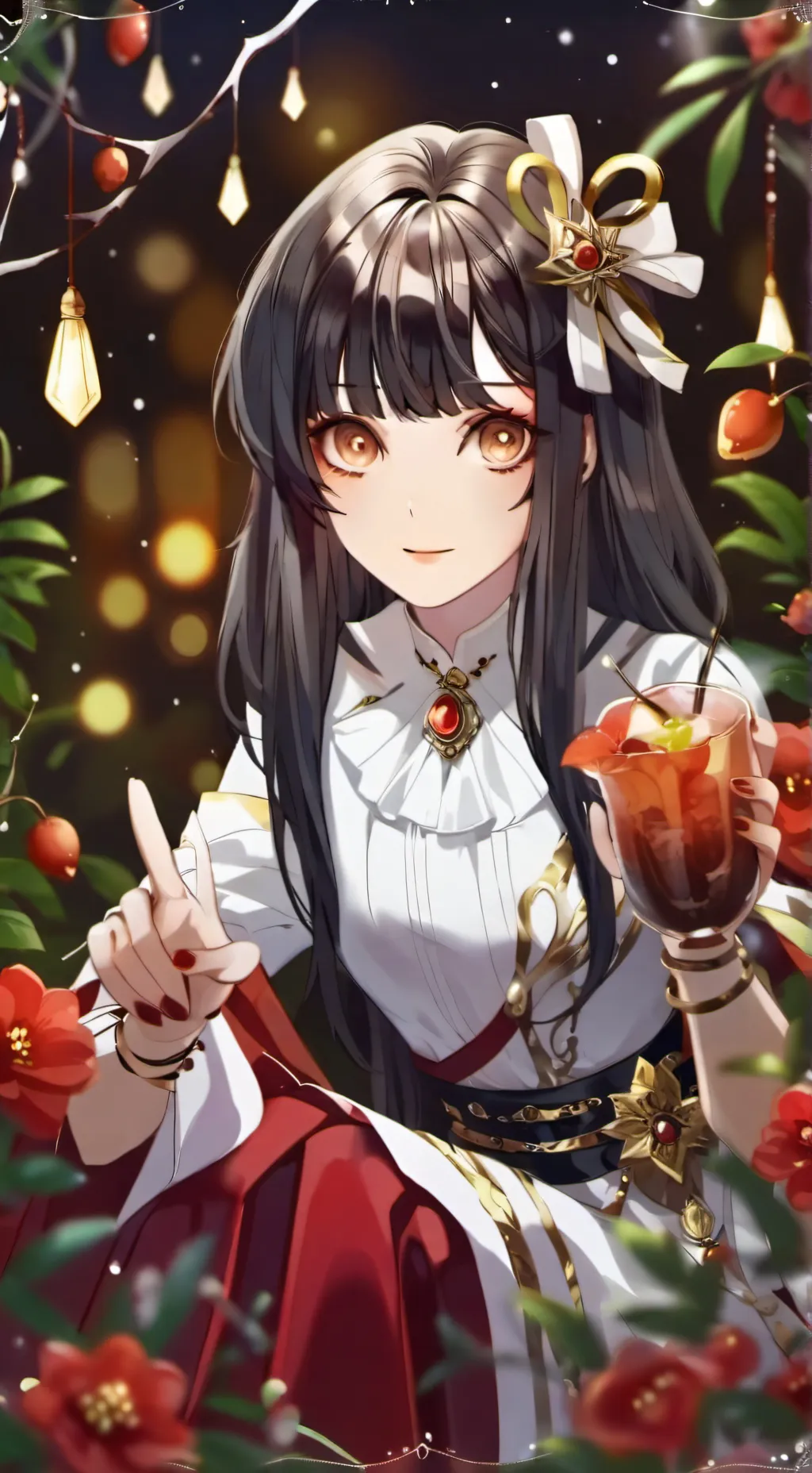 ai character: Nicole background