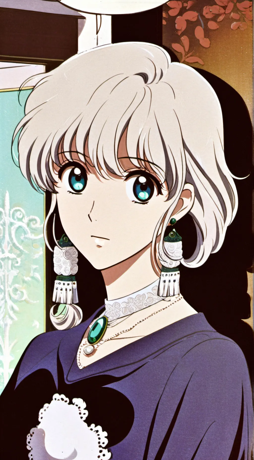 ai character: cupcake background