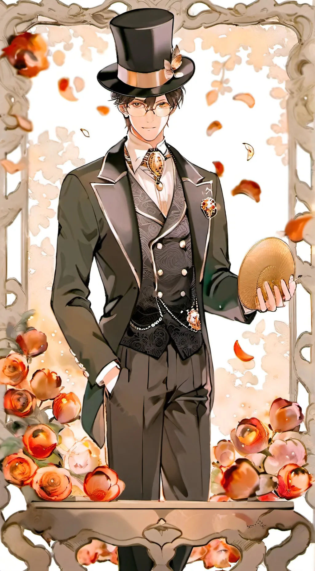 ai character: Sus black background